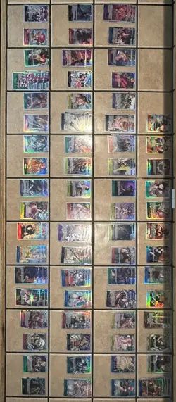 Huge One Piece Card Game SR Lot – 110+ Super Rare Holo Cards - Image 1