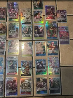 Huge One Piece Card Game SR Lot – 110+ Super Rare Holo Cards - Image 5