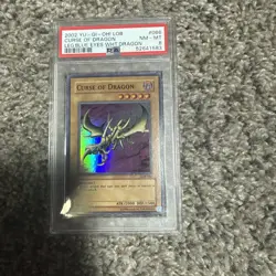 Curse of Dragon LOB-066 The Legend of Blue Eyes White Dragon-PSA 8 - Image 1
