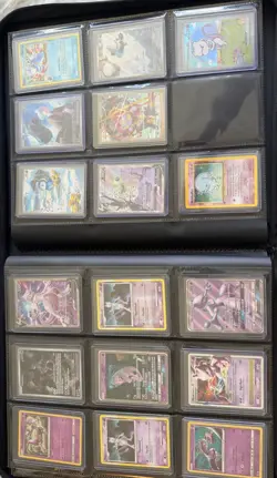 Pokemon TCG Personal Collection Binder With Slabs And Cards Ready To Grade. - Image 2