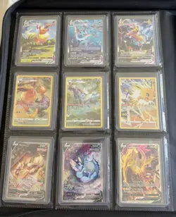 Pokemon TCG Personal Collection Binder With Slabs And Cards Ready To Grade. - Image 5