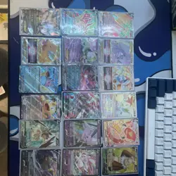 Pokemon Rare card lot of 18 (V, VMAX, VSTAR, ex, EX - Image 1
