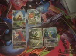 Pokemon TCG SV: Surging Sparks 5x card lot, IR, NM/mint illustration Rare Holo - Image 3