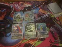 Pokemon TCG SV: Surging Sparks 5x card lot, IR, NM/mint illustration Rare Holo - Image 4