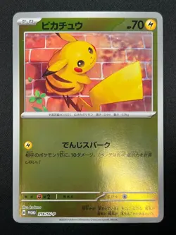 [NM] Pikachu Pokemon Japanese 216/SV-P Summer Card Get Campaign Pack Promo 18M23 - Image 2
