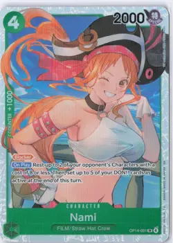 Nami OP14-031 Special Foil – One Piece Card Game – Film Straw Hat Crew - Image 1