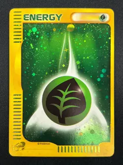 [NM]Grass Energy Pokemon Card Japanese 2002 Holo E-Series McDonald's Promo 18M17 - Image 2