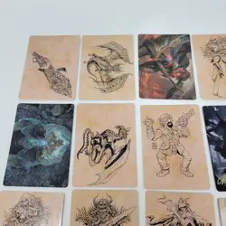 MTG D&D Battle for Baldur's Gate Art Series Card Lot Of 19 - Image 2