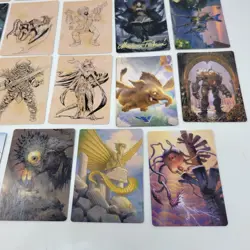 MTG D&D Battle for Baldur's Gate Art Series Card Lot Of 19 - Image 4