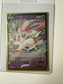 Sylveon V SWSH202 SWSH: Sword & Shield Promo Cards Holo Never Played - Image 3