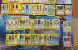 Vintage Pokemon Card Lot E Series Fire Pikachu Bulbasaur Eevee 124 Cards - Image 2