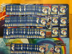 Vintage Pokemon Card Lot E Series Fire Pikachu Bulbasaur Eevee 124 Cards - Image 5