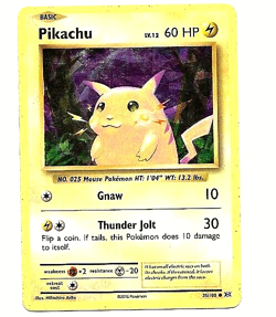 Pikachu 35/108 - XY Evolutions - Holo Pokemon Card - LP Condition Great Deal!!! - Image 1