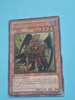 Yugioh - Archfiend General Unlimited Ed. Ultimate Rare FOTB-EN019 MP - Image 1