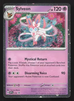 Sylveon (Cosmos Holo) 172 Scarlet & Violet Promo NM Pokemon Card TCG - Image 1