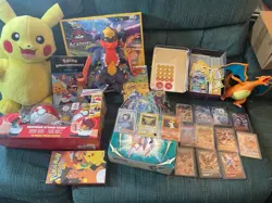 pokemon cards and toys lot of vintage and new cards - Image 1