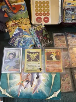 pokemon cards and toys lot of vintage and new cards - Image 2