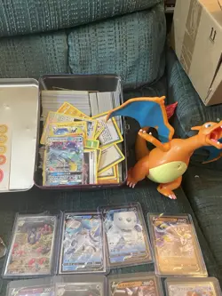pokemon cards and toys lot of vintage and new cards - Image 4