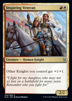 Inspiring Veteran - ELD MTG - Light Play - Image 1