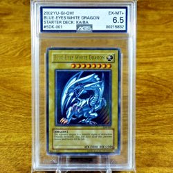 Yu-Gi-Oh! Starter Deck Kaiba Blue-Eyes White Dragon SDK-001 AGS EX-MT+ 6.5 2002 - Image 1