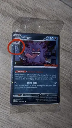Pokemon Gengar Sealed GameStop Promo Holo Card Triple Swirl 050/088 - Image 5