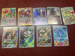 Pokemon TCG IR/FA Lot 9 Cards NM - Image 1