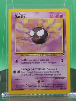 Gastly 76/110 Legendary Collection Set Common 2002 English Pokemon Card WoTC - Image 1