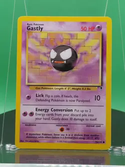 Gastly 76/110 Legendary Collection Set Common 2002 English Pokemon Card WoTC - Image 3