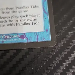 MTG Parallax Tide Enchantment Blue Rare Nemesis 2000 Magic The Gathering - Image 4