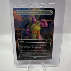 Swords to Plowshares New Promo Pack Sealed Marvel Thanos MTG Magic the Gathering - Image 1