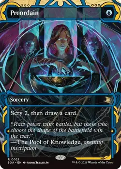 NM Preordain, MTG, Strixhaven Mystical Archive, Magic the Gathering, 21 - Image 1