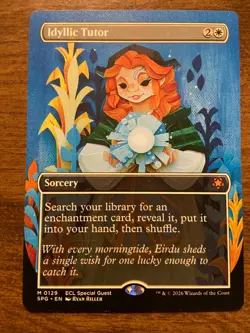 Idyllic Tutor (Borderless) - MTG ECL SPG Special Guests - Nonfoil English - Image 1