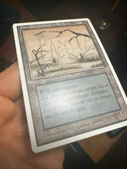 German Misprint Drudge Skeletons Swamp With Regenerate • Pack Fresh • Mtg 1288 - Image 4
