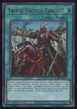 Yu-Gi-Oh! Triple Tactics Thrust (UR) #RA03-EN072 1st Edition Ultra Rare - Image 1
