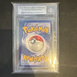 Pokemon Base Set 1st Edition Shadowless Chansey 3/102 Holo Rare BGS 8.5 - Image 2