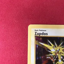 Shadowless Zapdos Holo Base Set 16/102 Pokemon TCG Vintage LP - Image 2