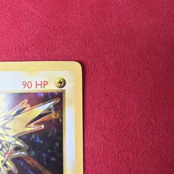 Shadowless Zapdos Holo Base Set 16/102 Pokemon TCG Vintage LP - Image 3