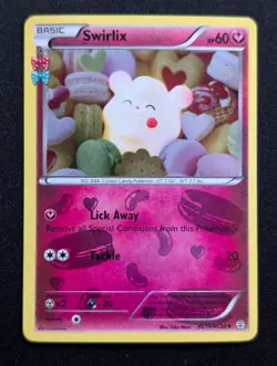 Swirlix RC19/RC32 Generations: Radiant Collection Pokemon NM Holo - Image 1