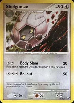 Shelgon 50/100 Uncommon Stormfront Pokemon Lightly Played - Image 1