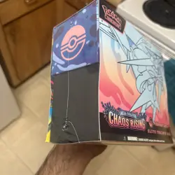 Chaos Rising Pokemon Center ETB Elite Trainer Box SEALED, IN HAND!! - Image 2