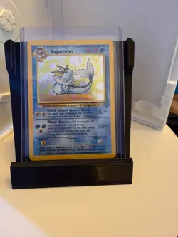 Vaporeon 12/64 Holo Rare Jungle Pokemon Card - Image 1