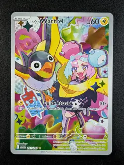 2026 Pokemon IONO'S WATTREL #231/217 Ascended Heroes Illustration Rare ENG - Image 1