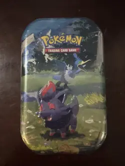 Pokemon Ascended Heroes Mini Tin Zorua and Cramorant Factory Sealed in Hand - Image 1