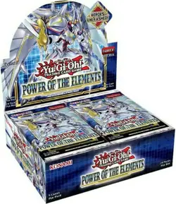 Yugioh Power of the Elements Factory Sealed Booster Box Unlimited - Image 1