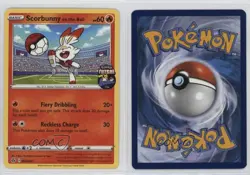 Scorbunny on the Ball Pokemon Futsal #004 - Image 3