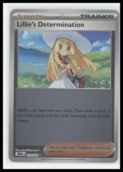 🌸 Pokemon TCG Lillie’s Determination #119 Reverse Holo – Rare Mega Evolution 🌸 - Image 1