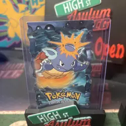 Wartortle 8 of 12 Die Cut 1999 Topps Pokemon - Image 1