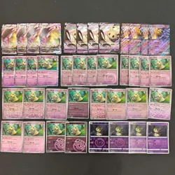 40*Lot Pokemon TCG S-Chinese RRR/RR/R VMAX/V/ex Mimikyu Holo #22 KB72 - Image 1