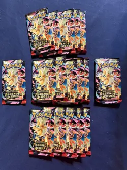 Ascended Heroes Booster Pack - Lot of 17 Pokemon Booster Packs - Image 1