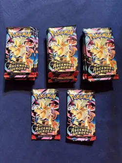Ascended Heroes Booster Pack - Lot of 17 Pokemon Booster Packs - Image 2